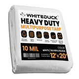 6' x 8' Heavy Duty Poly Tarp 10 mil, 6 oz.