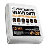 6' x 8' Heavy Duty Poly Tarp 10 mil, 6 oz.