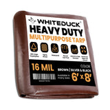 Super Heavy Duty Poly Tarp Cover Thick 16 Mil, 8 oz (30’ x 30’)