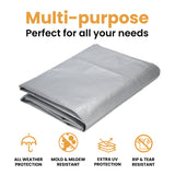6' x 8' Heavy Duty Poly Tarp 10 mil, 6 oz.