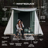 prota canvas cabin tent 7x9 - features
